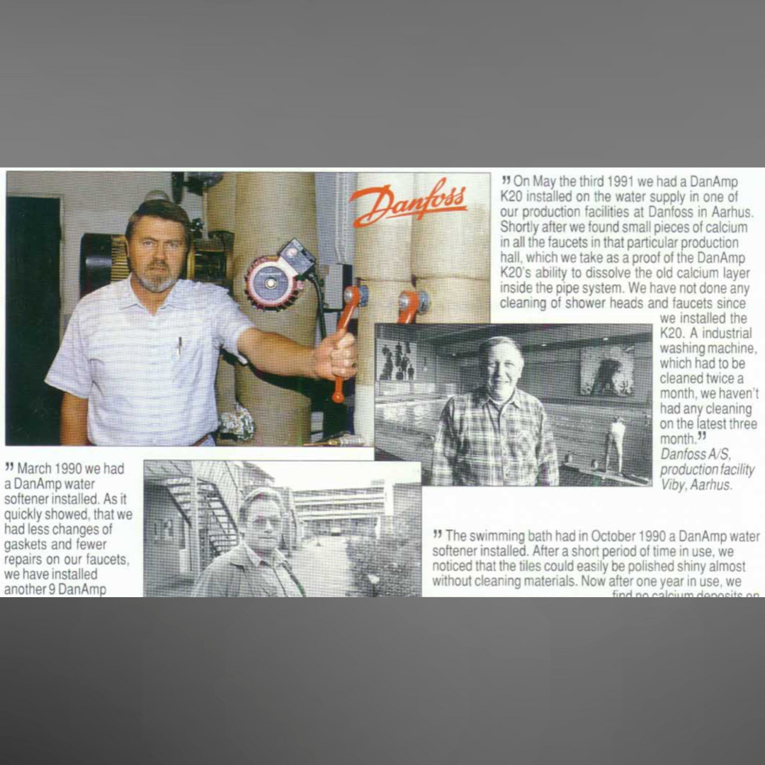Tidningsartikel om KalkExperten och Danfoss