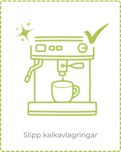 Ikon – slipp kalkavlagringar