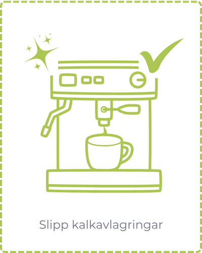 Ikon – slipp kalkavlagringar